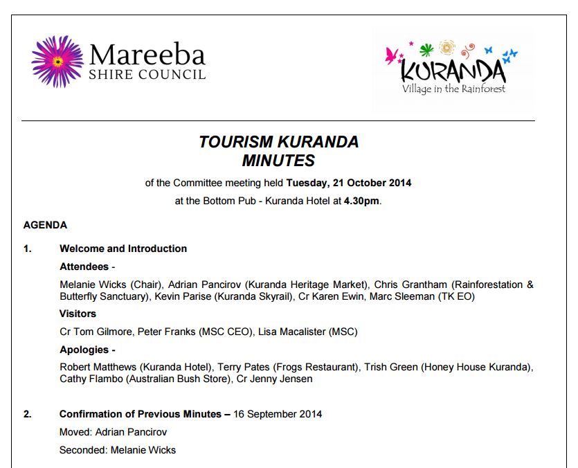 tourism-kuranda-minutes-20-october-2014-intro